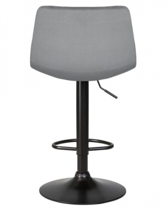 Стул барный DOBRIN TAILOR BLACK (серый велюр (MJ9-75)) 2 шт_4