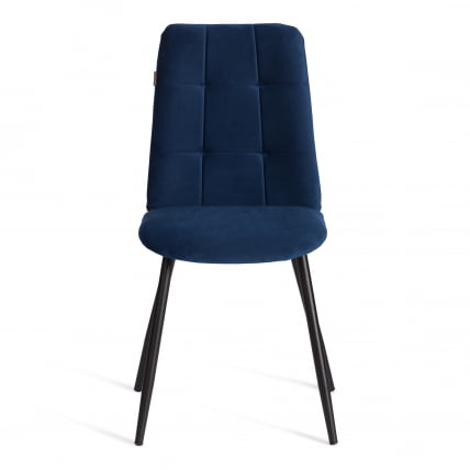Стул обеденный Асти ТРЕНД, велюр, Блуе (синий), 47х54х86 см / Asti TREND, Blue_4