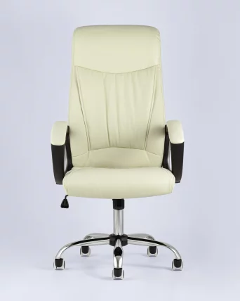 Кресло руководителя TopChairs Tower Бежевое_3