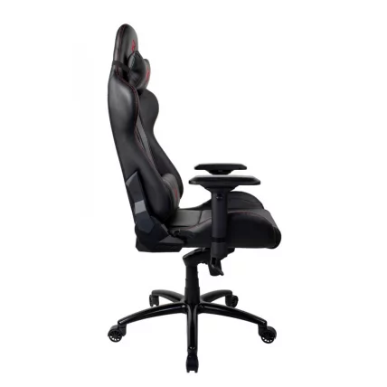 Геймерское кресло Arozzi Verona Signature Black PU Red Logo_7