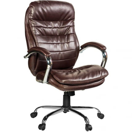 Кресло руководителя EChair-515 299462 Коричневое_1