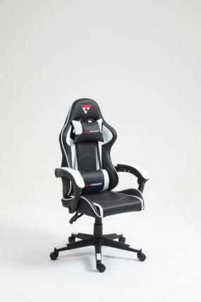 Кресло спортивное TopChairs Shadow черно-белый Кресло спортивное TopChairs Shadow черно-белый_2