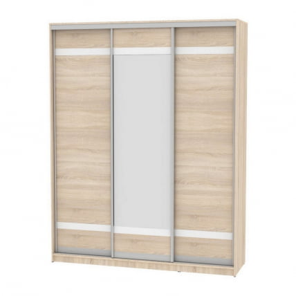 Шкаф-купе Б-220х180х60-2(ДСС-Д9Д10Д9) / B-220х180х60-2(ДСС-D9D10D9)_0