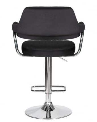 Стул барный ДОБРИН CХАРЛЙ (черный велюр (МДЖ9-101)) 2 шт / DOBRIN CHARLY (MJ9-101))_5