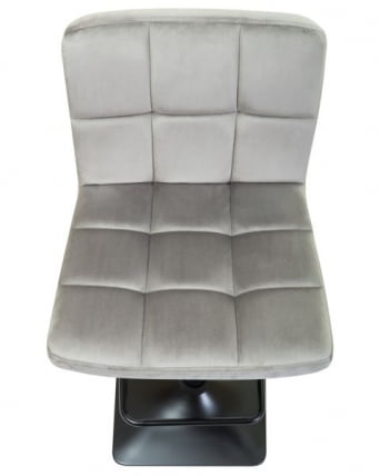 Стул барный DOBRIN DOMINIC (серый велюр (MJ9-75)) 2 шт_7