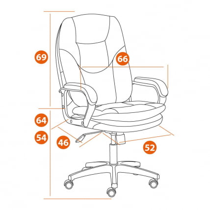 Кресло COMFORT LT (22) кож/зам, бежевый, 36-34_16