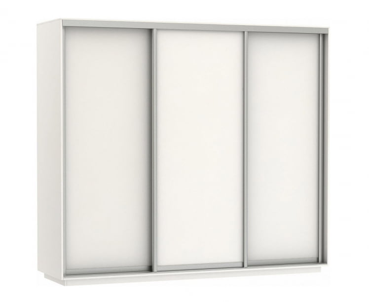 Шкаф-купе трехдверный Экспресс Трио Элемент 2400х2200х Белый снег / 2400х2200h_0