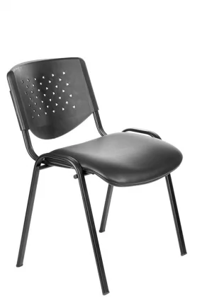 Кресло Дейзи кожзам Черный_1