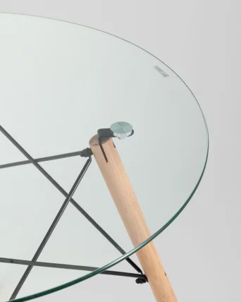 Стол обеденный EAMES DSW Стеклянный_3