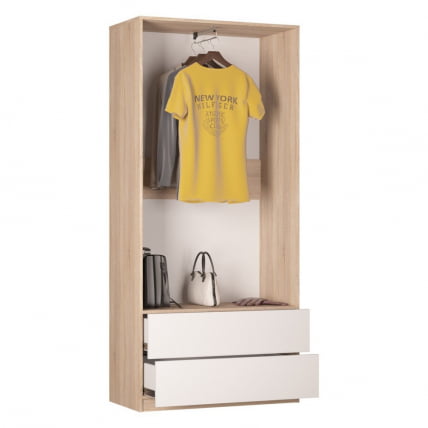 Шкаф распашный R-198х90х45-3-PO(ЯШТ)_1