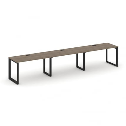 Рабочая станция односторонняя Стайл Проджект СН-59О.ОРС-052 Вяз Благородный/Металл Черный/Черный Заг / SN-59O.ORS-052_0