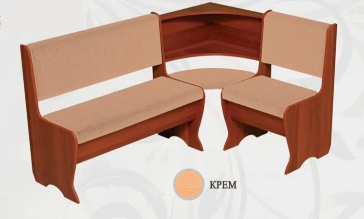 Кухонный уголок Модерн-классик Крем_0