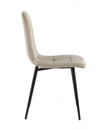 Стул Одди велюр бежевый 4 шт. комплект_3