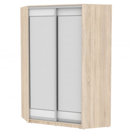 Шкаф-купе ЙА-230х1400-568-4(ДСС-Белый-Д2Д2) / YA-230х1400-568-4(ДСС-Белый-D2D2)_0