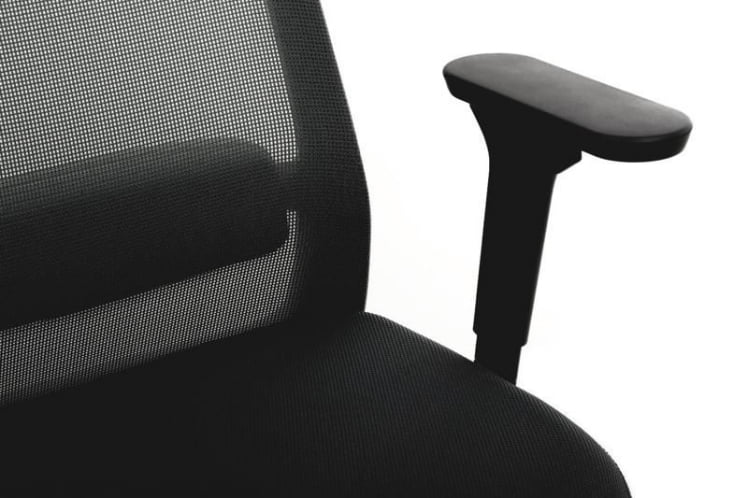 Кресло Ворк В-218C БЛАCК Черный / Work W-218C BLACK_11