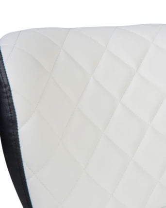 Офисное кресло для персонала ДОБРИН РОРЙ (бело-черный) 2 шт / DOBRIN RORY_9