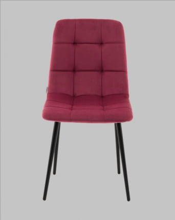 Стул Одди НЕВ велюр красный / NEW_1
