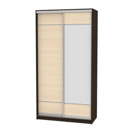 Шкаф-купе Б-220х120х60-2(Венге-ДМ-Д7Д8) / B-220х120х60-2(Венге-ДМ-D7D8)_0