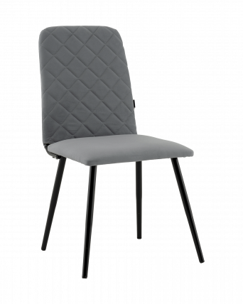 Стул Кристенсен велюр серый_0