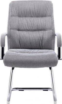 Кресло для посетителей Еверпроф Бонд CФ Ткань Серый / Everprof Bond CF_1
