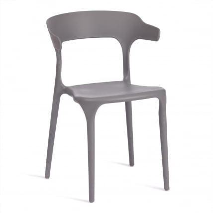 Стул TON (mod. PC33) пластик, 49 x 52 x 74 см, Dark-grey (темно-cерый) 15537_0