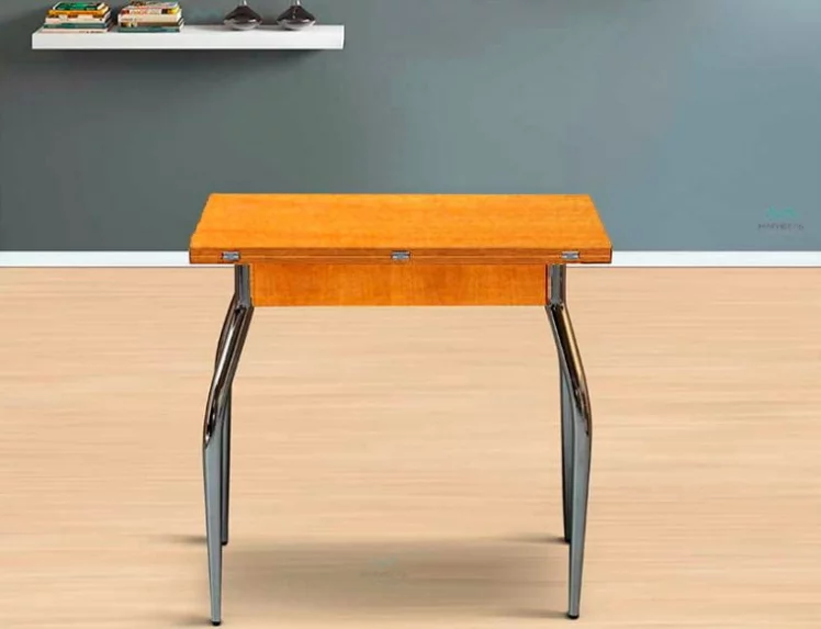 Стол раздвижной-книжка В-1 (Вишня оксфорд)_0