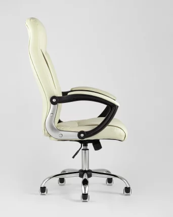 Кресло руководителя TopChairs Tower Бежевое_2