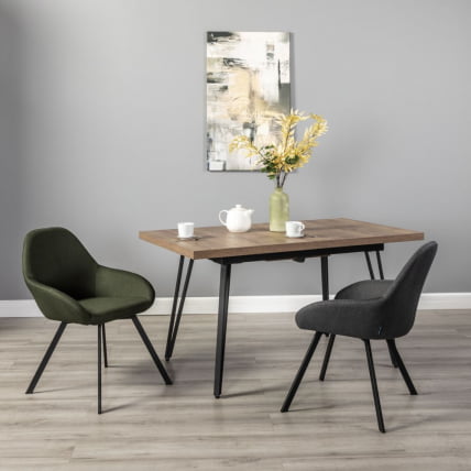 Стол Диего раздвиж.120-160 Галифакс Табак/Бабочка_9