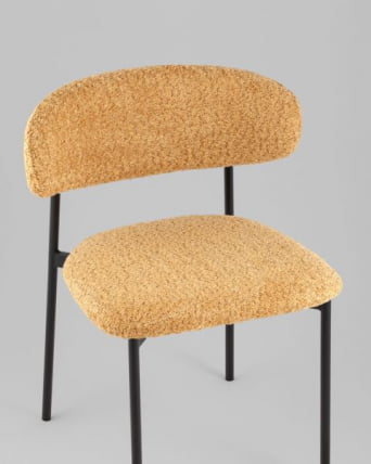 Стул Севйн букле охра / Sevyn_1