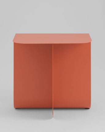 Журнальный столик Лауре металл красный / Laure_5