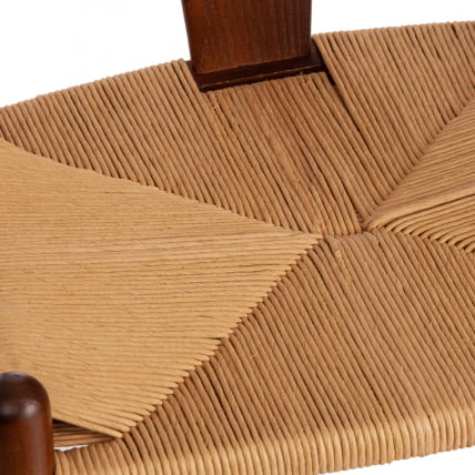 Стул WISHBONE (mod.CB2212) дерево вяз, 57*50.5*79.5, Темный Орех (№5)_6