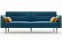 Диван трёхместный Протей ЛД 309.010.000 Синий Горчичный_257653