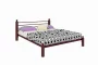 Кровать Милана Lux 1400х1900 Коричневая Кровать Милана Lux 1400х1900 Коричневая_139871