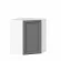 Шкаф кухонный угловой 600 Джелатто ЛД 241.610.000.116 Белый Оникс серый_257712
