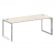 Стол рабочий руководителя на О-образном м/к ONIX DIRECT LUX M-O.MO-SRR-6.8 Денвер светлый_423639