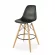 Стул барный SC-403 Eames Черный Стул барный SC-403 Eames Черный_161215
