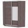 Шкаф-купе YA-198х1400-718-5(ЯАТ-D4D3)_344967