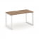 Стайл Проджект Стол письменный SN-59O.SP-024 Дуб Табак/Металл Белый/Белый Заглушка 1580*800*750 _3864779