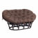 Диван MAMASAN/МАМАСАН 23/02 W /с подушкой/ подушка 182х119 см, 169х102х80 см, Antique brown (античный черно-коричневый), ткань, коричневый, 3М7 Диван MAMASAN/МАМАСАН 23/02 W /с подушкой/ подушка 182х119 см, 169х102х80 см, Antique brown (античный черно-коричневый), ткань, коричневый, 3М7_1623288