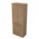 Шкаф высокий GLOSS LINE 9НШ.005.5 Teakwood Шкаф высокий GLOSS LINE 9НШ.005.5 Teakwood_218320