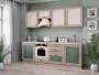 Кухонный гарнитур 2400 Кантри №07 Сономе эйч светлая Кухонный гарнитур 2400 Кантри №07 Сономе эйч светлая_265990