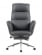 Кресло руководителя TopChairs Solid с оттоманкой серый_3400298