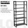 Стеллаж на металлокаркасе BRABIX LOFT SH-001 Дуб антик Стеллаж на металлокаркасе BRABIX LOFT SH-001 Дуб антик_225174