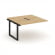 Стайл Проджект Проходной наб. элем. SN-59O.DNRS-014 Тиквуд Светлый/Металл Черный/Черный Заглушка 158 _3863068