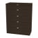 Комод Калисто(K32)1147х902х468ручкаторцеваяTR-2(Венге)_361427
