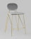 Стул Элис полубарный Светло-серый_222397