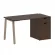 Стол письменный HOME OFFICE VR.SP-3-138.1.A Венге Цаво/Мокко металл_228667