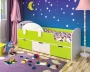 Кровать Малыш мини (Белое дерево/Лайм) Кровать Малыш мини (Белое дерево/Лайм)_80726