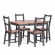 Обеденный комплект Соната (стол + 4 стула) / Sonata dining set массив сосны, стол: 120х75х73см стул :41х50х95см, антик /графит Обеденный комплект Соната (стол + 4 стула) / Sonata dining set массив сосны, стол: 120х75х73см стул :41х50х95см, антик /графит_1016210