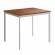 Стол прямой IMAGO-S СП-1S орех французский алюминий_120424